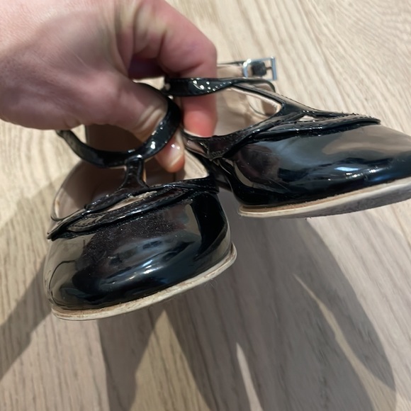 ZARA girls patented black dress shoe size 27 - Picture 6 of 7